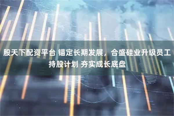 股天下配资平台 锚定长期发展，合盛硅业升级员工持股计划 夯实成长底盘